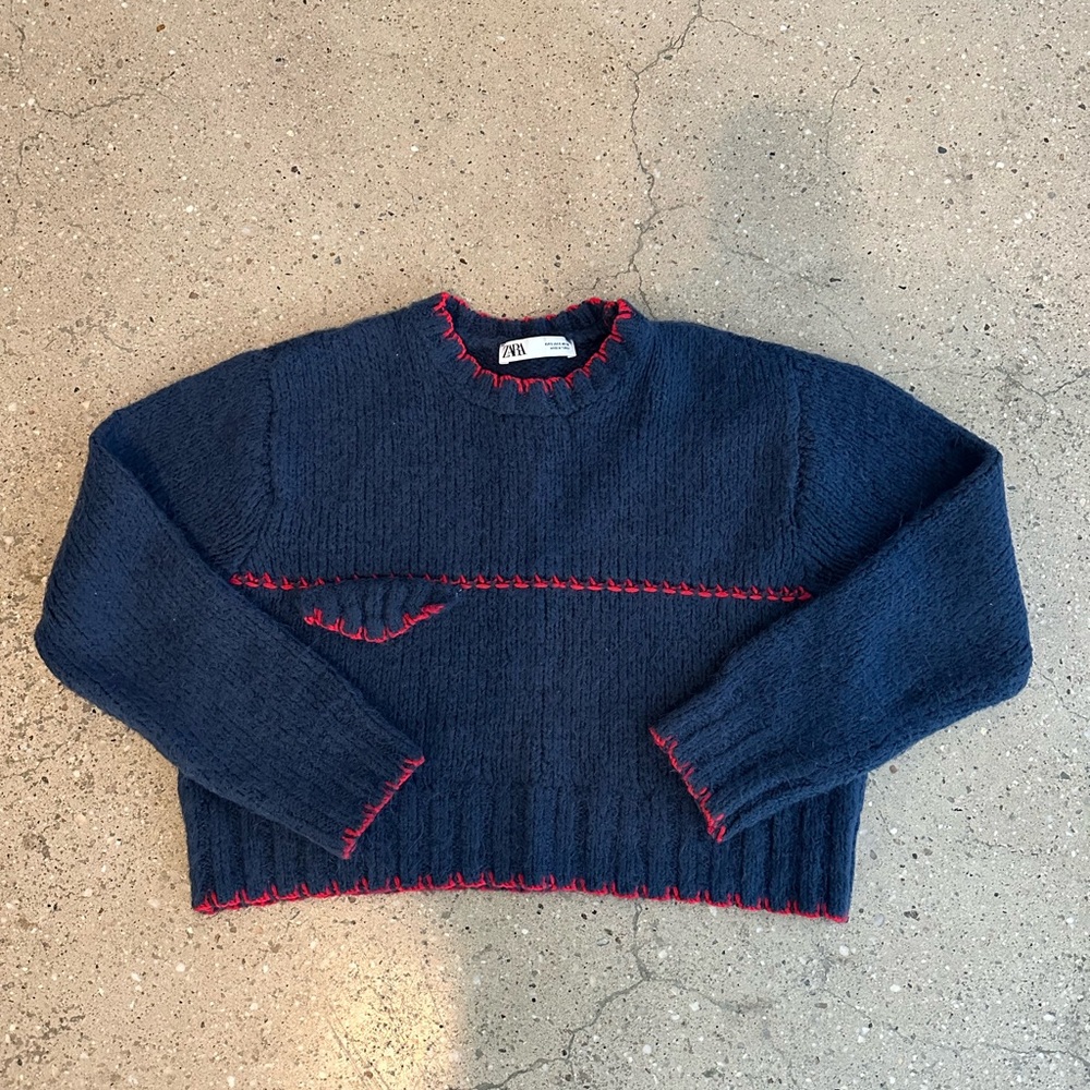 Zara Crop Sweater
